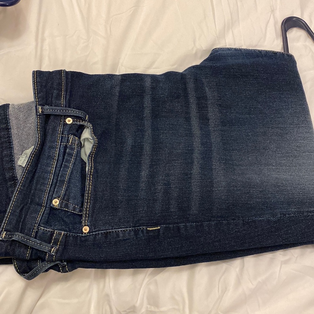 Levi Strauss straight cut mid rise jeans size 16 m